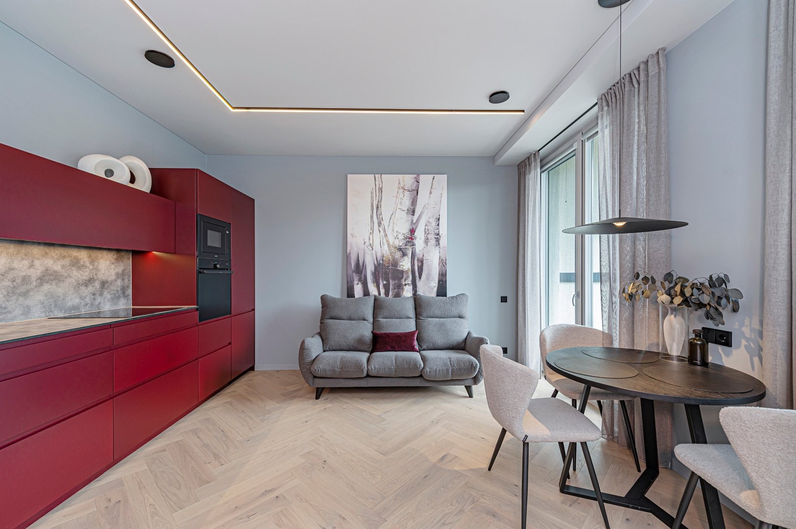 EXCLUSIVE 1-BEDROOM APARTMENT FOR RENT IN THE PRESTIGIOUS "LAISVĖS ALĖJA 18" DEVELOPMENT – IN THE HEART OF KAUNAS, LITHUANIA Gallery 4