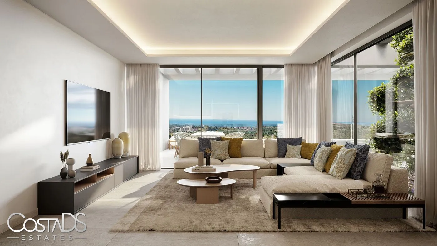 LUXURY 2, 3 AND 4 BEDROOM APARTMENTS NEAR LAGOON, WITH SPA & TROPICAL GARDENS IN CASARES, COSTA DEL SOL, SPAIN Gallery 5