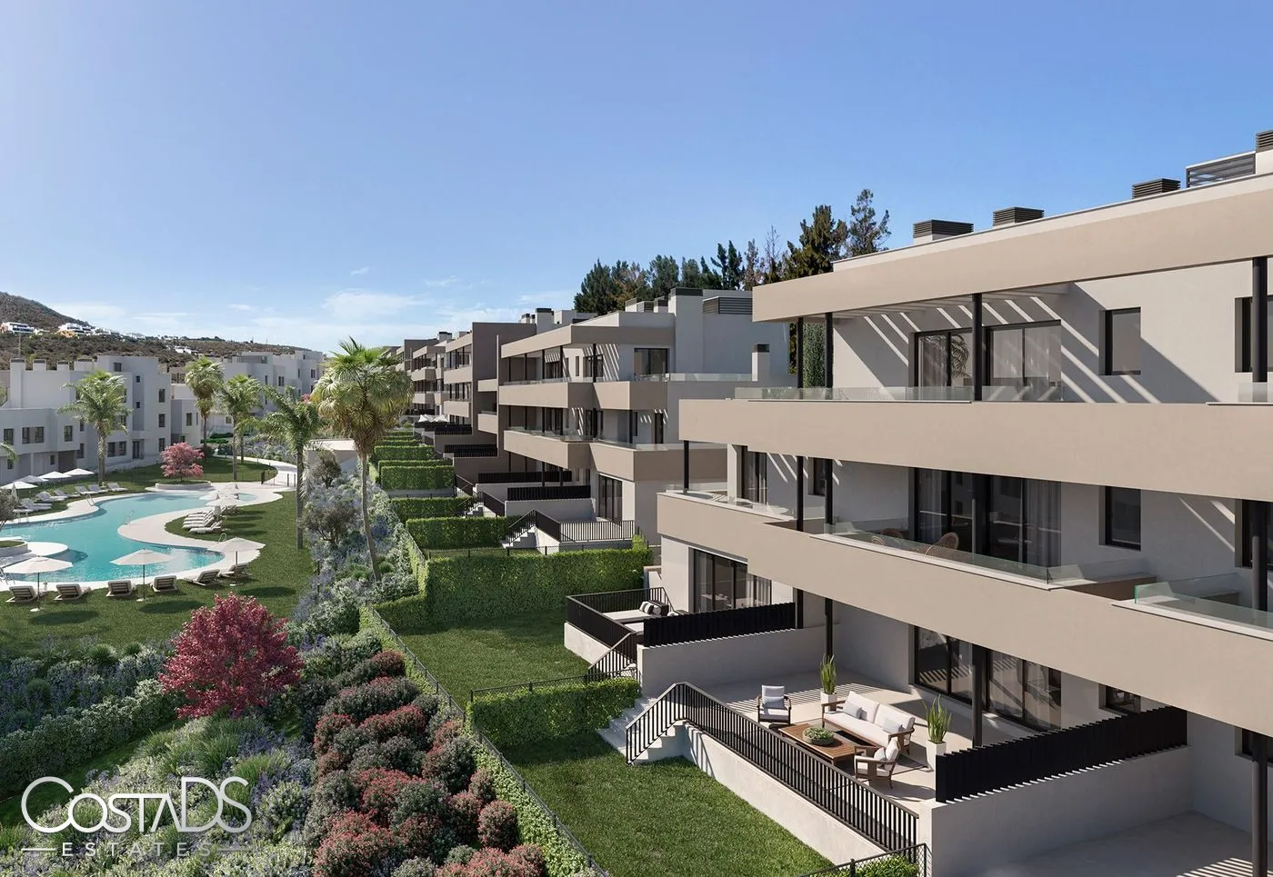MODERN GOLFSIDE 2, 3 AND 4 BEDROOM APARTMENTS WITH SEA VIEWS & LUXURY AMENITIES IN CASARES DEL SOL, ESTEPONA, SPAIN Gallery 9