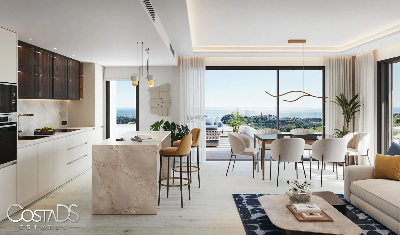MODERN 1–4 BEDROOM APARTMENTS NESTLED BETWEEN MARBELLA AND MALAGA ON COSTA DEL SOL, SPAIN, Mijas, Spain