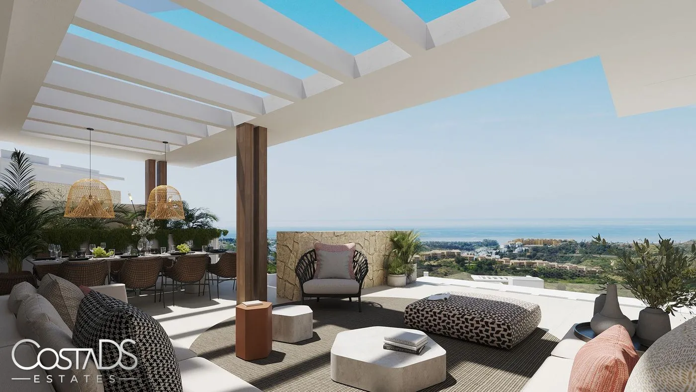 MODERN SEA VIEW 2, 3 AND 4 BEDROOM APARTMENTS WITH SPA, POOLS & GARDENS IN ESTEPONA’S PRESTIGIOUS LA RESINA AREA, MALAGA, SPAIN Gallery 4