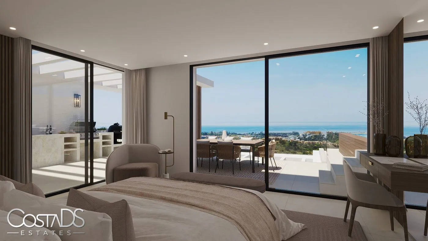 MODERN SEA VIEW 2, 3 AND 4 BEDROOM APARTMENTS WITH SPA, POOLS & GARDENS IN ESTEPONA’S PRESTIGIOUS LA RESINA AREA, MALAGA, SPAIN Gallery 5