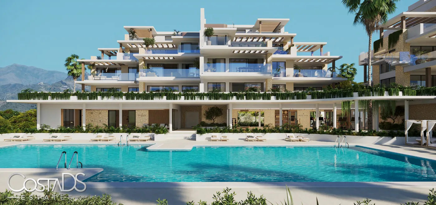MODERN SEA VIEW 2, 3 AND 4 BEDROOM APARTMENTS WITH SPA, POOLS & GARDENS IN ESTEPONA’S PRESTIGIOUS LA RESINA AREA, MALAGA, SPAIN Gallery 14